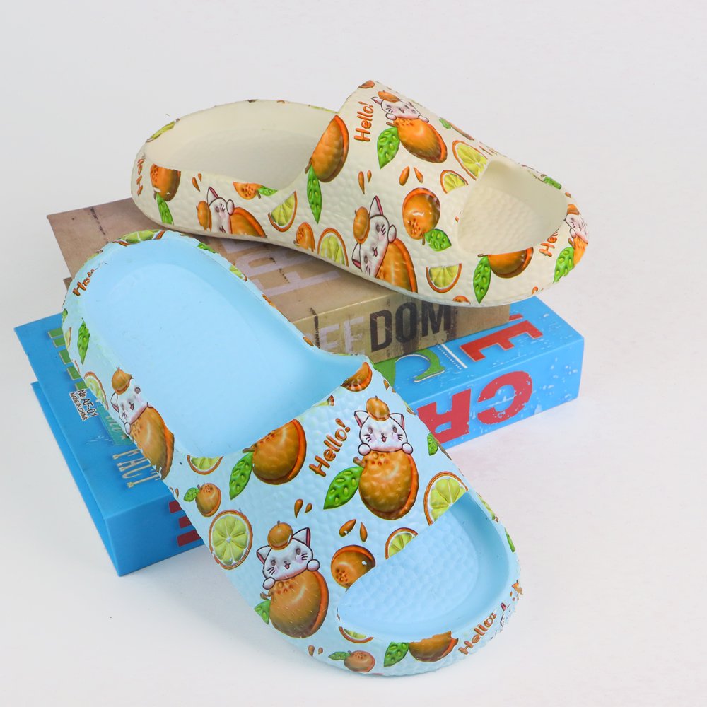 New Design Female Footwears Flat Slides Sandal Footwear Slide Slippers For Women And Ladies