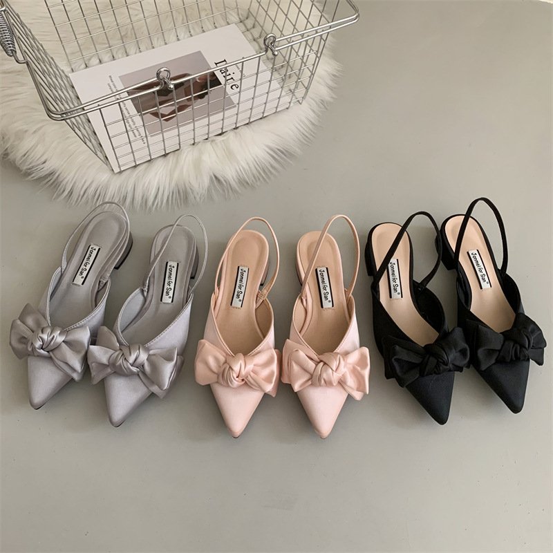 European Sandalias De Mujer De Verano Silk/PU Female Slippers Cute Fashion Summer Sandals Official Flat Women Shoes 2022