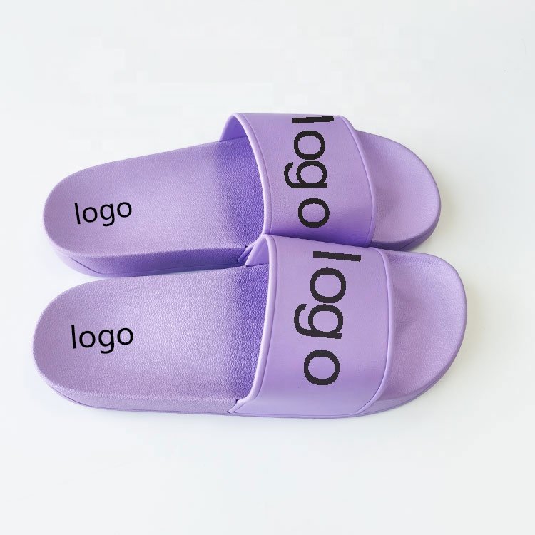 2023 Thailand hot sale unisex custom color sandals slippers outdoor design logo sliders anti-slip beach slippers for men