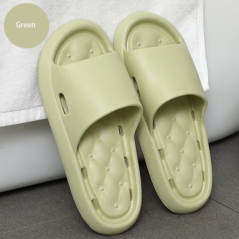 Wholesale Summer bathroom non-slip leaking home slippers slide sandals for man
