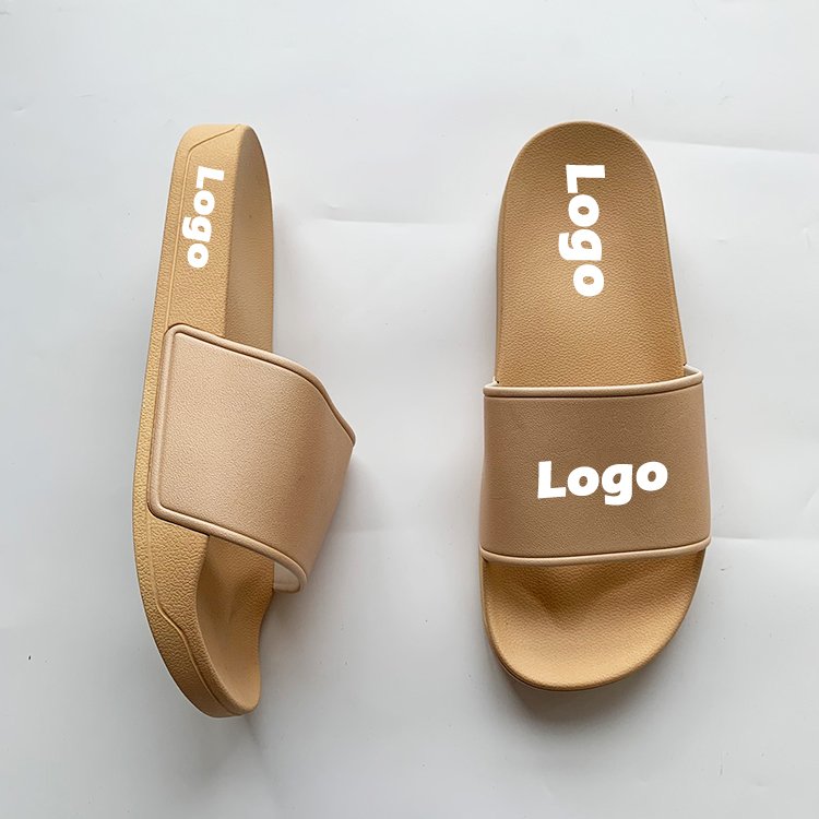 Factory Wholesale Women Indoor And Outdoor Summer Slide Slippers Custom Logo Anti-slip Casual PVC Slide Slippers