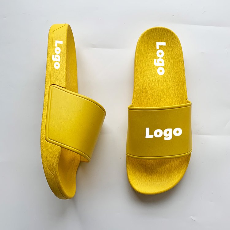 Factory Wholesale Women Indoor And Outdoor Summer Slide Slippers Custom Logo Anti-slip Casual PVC Slide Slippers