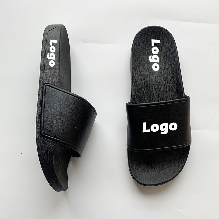 Factory Wholesale Women Indoor And Outdoor Summer Slide Slippers Custom Logo Anti-slip Casual PVC Slide Slippers