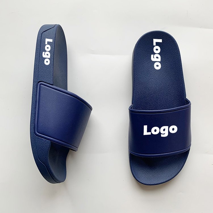 Factory Wholesale Women Indoor And Outdoor Summer Slide Slippers Custom Logo Anti-slip Casual PVC Slide Slippers