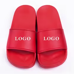 ODM OEM Men Women Slippers Custom 3D Screen Print Design LOGO Unisex Slides Slipper Casual Home Rubber Slippers Manufacturer