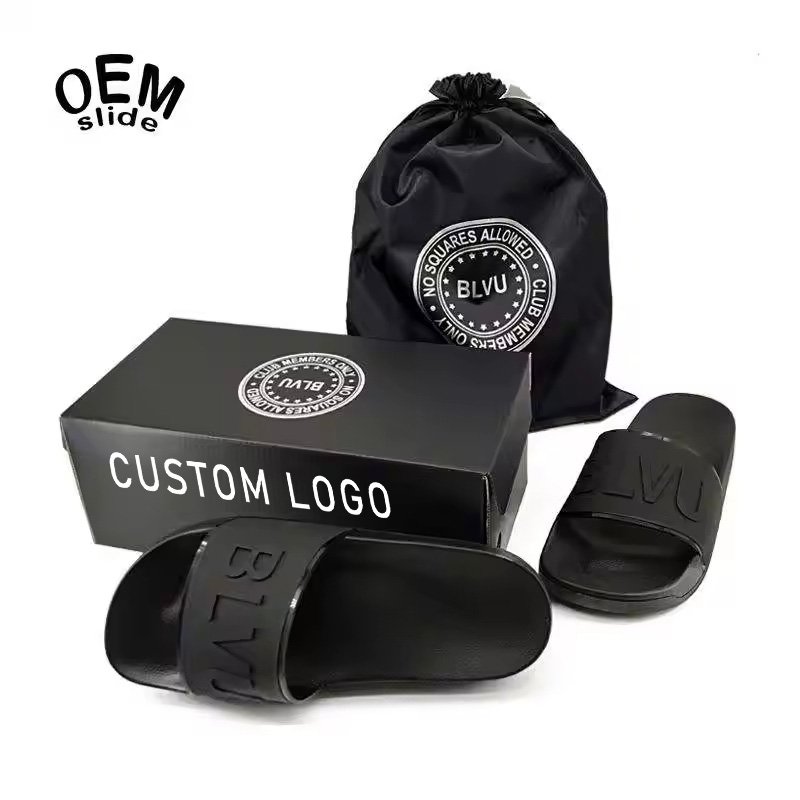 Wholesale Unisex Platform Men Custom Logo Personalized Garden Shoes Bathroom Slide slippers