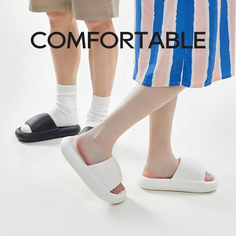 Women's Men's Open Toe Indoor Outdoor Anti Slip Comfortable Pink Slides Slippers