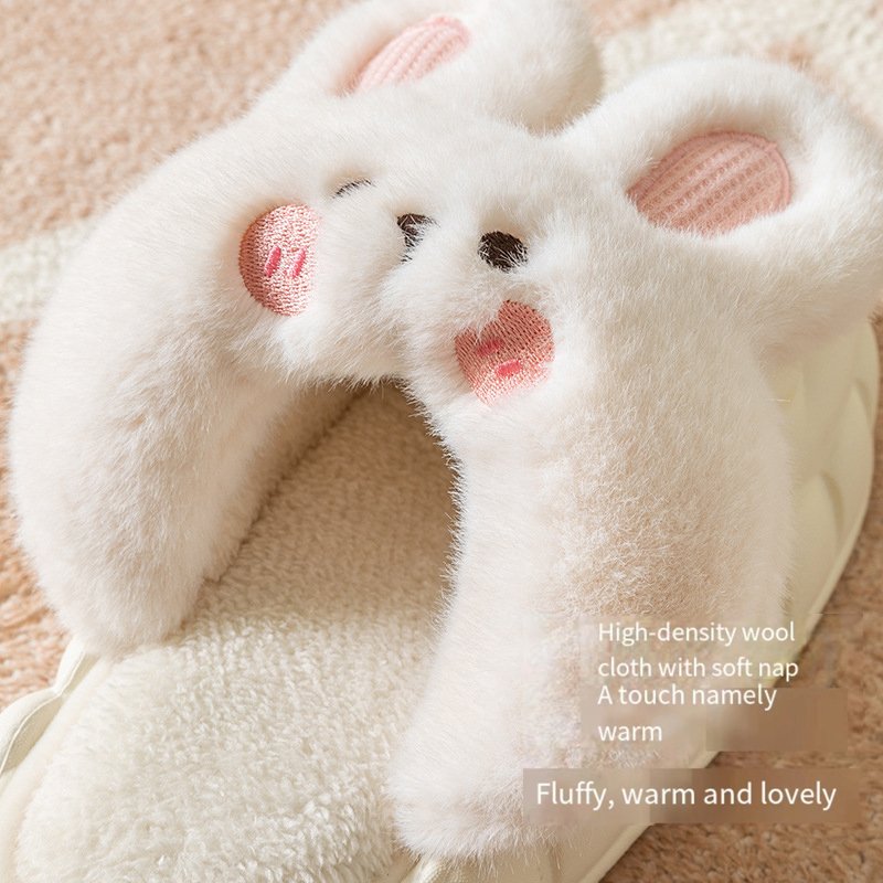 designer sandals New Style Cute Cartoon Fuzzy Furry Fluffy Slippers Slides Casual Plush Fur Slippers EVA Home Slippers In Best Material
