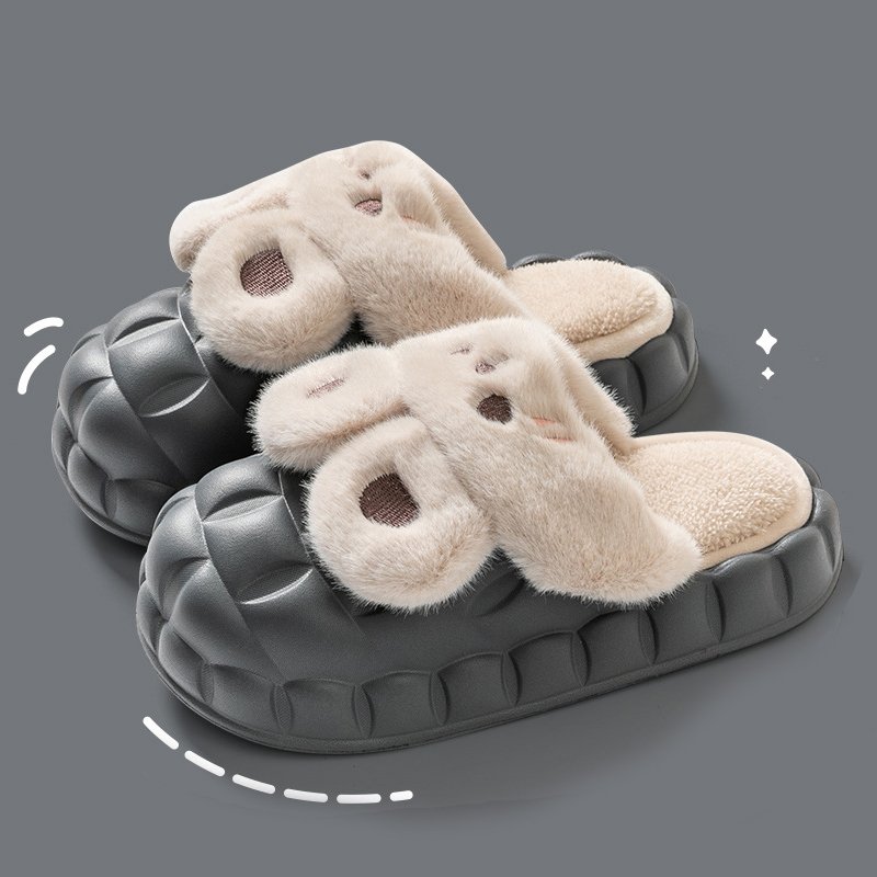 designer sandals New Style Cute Cartoon Fuzzy Furry Fluffy Slippers Slides Casual Plush Fur Slippers EVA Home Slippers In Best Material