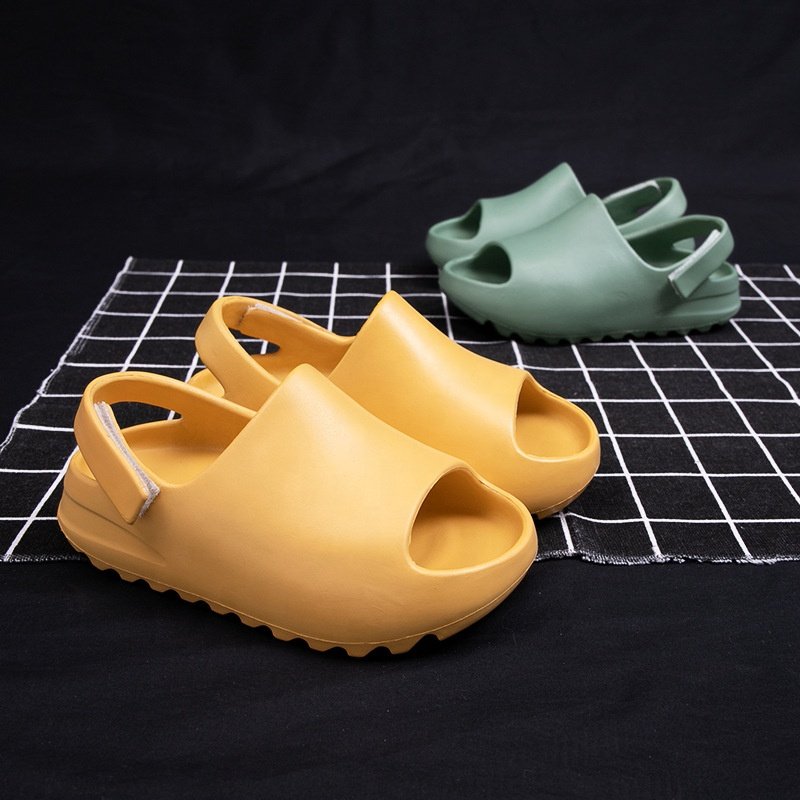 Toddler/Kids Inspired Yezzy Slides Waterproof Thick Bottom Soft Eva Slide Slipper