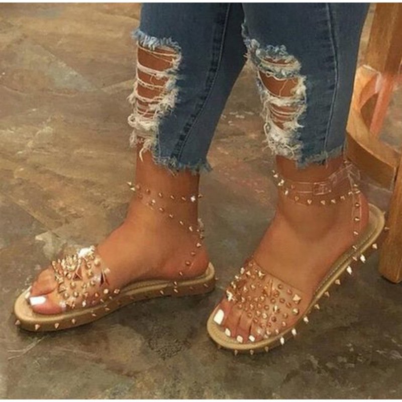 2023 China Rubber Stylish Latest Mujer Platform Shoe Flat Female Slides Slipper Summer women's Sandals for Women And Ladies