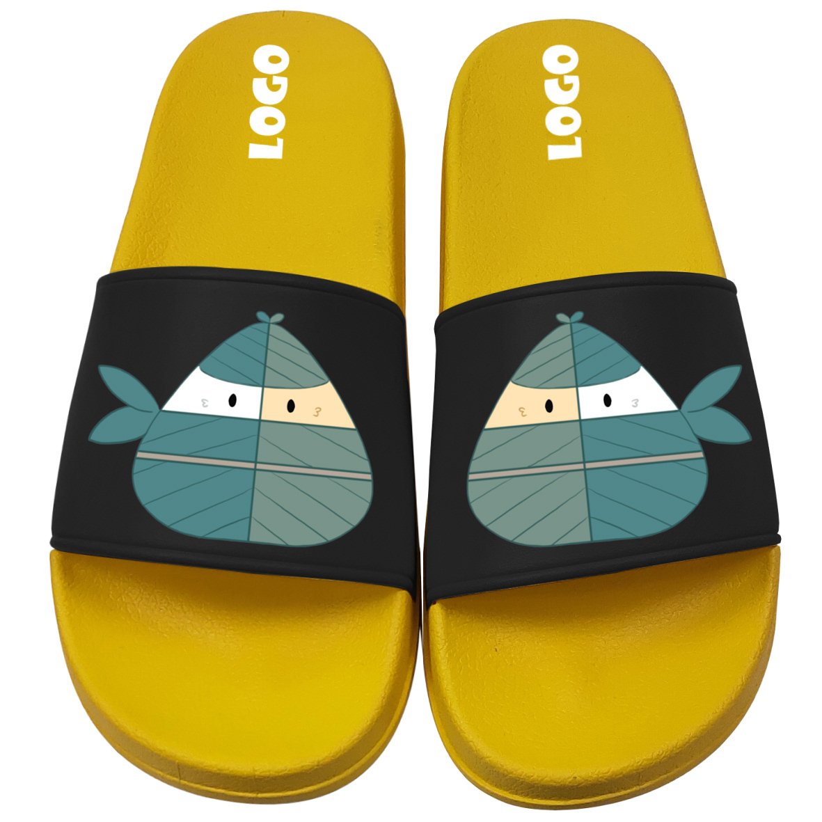 Factory wholesale anti-slip Large size Beach unisex Embossing Printing Custom Logo PVC Slippers for ladies