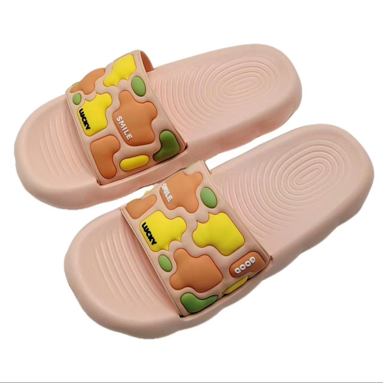 New Fashionable Trending Customized Soft Breathable Light Weight Unisex Comfortable Slides Slippers High Quality EVA Material
