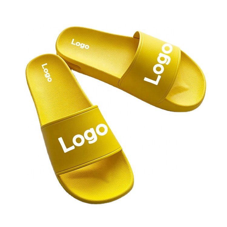 Hot Sale Custom Logo for Men Slides Slippers Super Soft Air Cushion Slides Sandals Designer Summer Slides Sandal