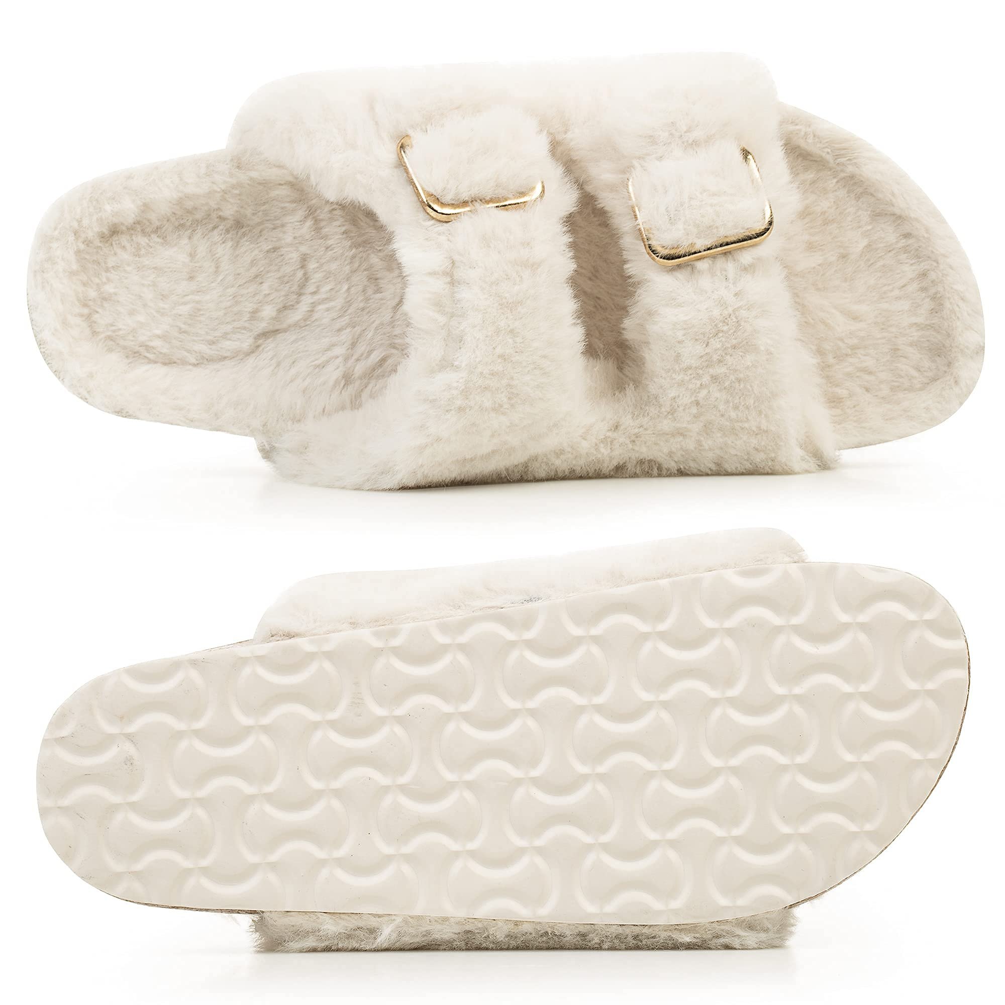 Comfortable Cozy Adjustable House Soft Shoes for Ladies Orthopedic Slippers Orthotic Slide Sandals