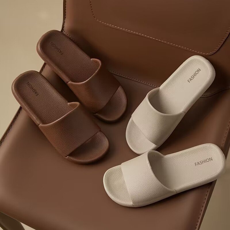 China Wholesale Men's Women EVA Sandal Slide Slippers for Beach Bathroom Poor Outdoor Use with EVA Insoles