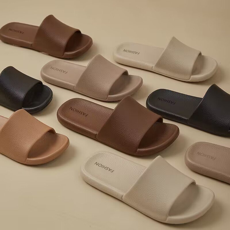 China Wholesale Men's Women EVA Sandal Slide Slippers for Beach Bathroom Poor Outdoor Use with EVA Insoles