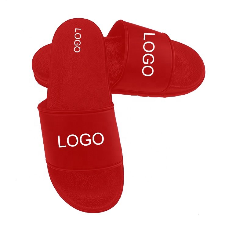 Factory Quality Custom logo Air Cushion Footwear Black Summer Blank Slide Sandal Women Men Slippers Designer Slides