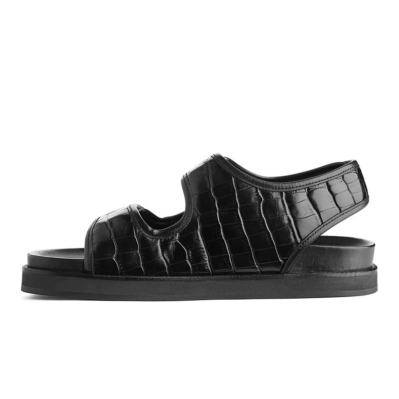 women shoe manufacturer custom flat sandal Summer Flat Slipper Eva Slides Sandals Custom Logo Beach Women Slide Flat Sandals