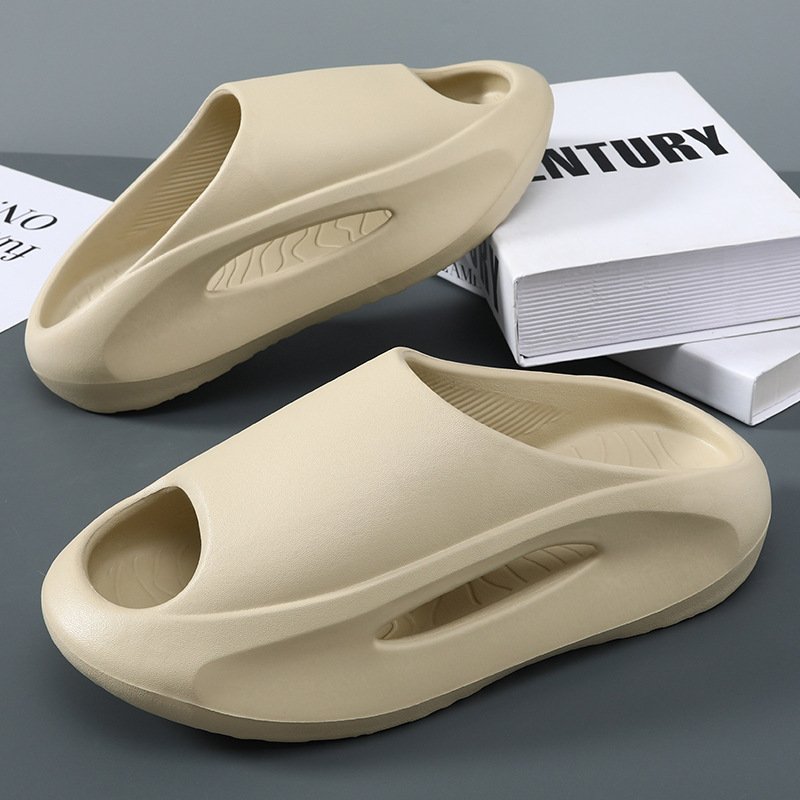 New Design Hot Style Comfortable Flip Flops Walking Style Shoes Quick Drying Soft Slippers Thick Rubber Sole EVA Slides SL-113