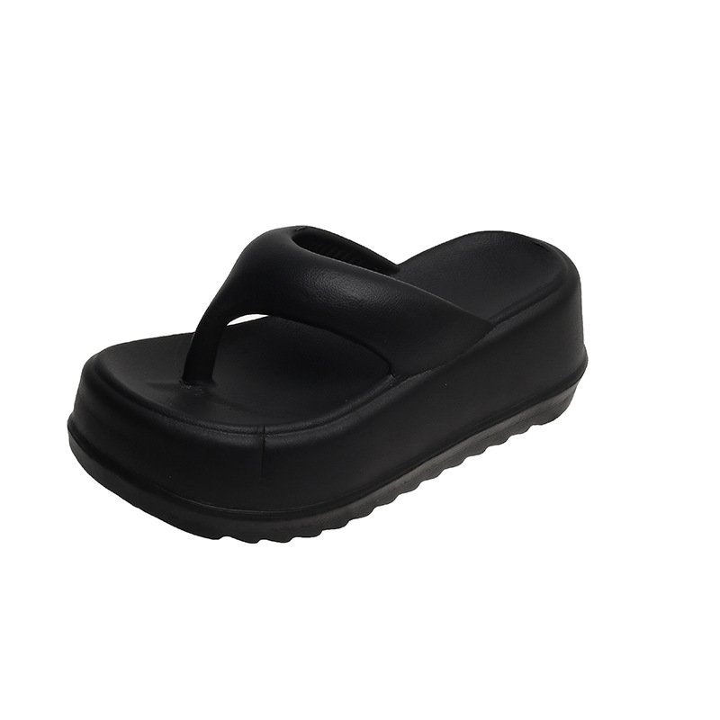 Women Summer Cloud Slides Pillow Sandals Thong Flat Flip-flops Slippers Home Anti-slip Bathroom Slides Slippers