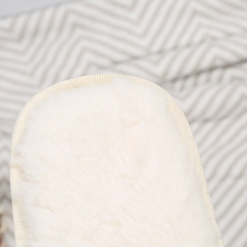 New fashion bedroom warm slides slipper Butterfly design plush home slippers for women new styles 2024
