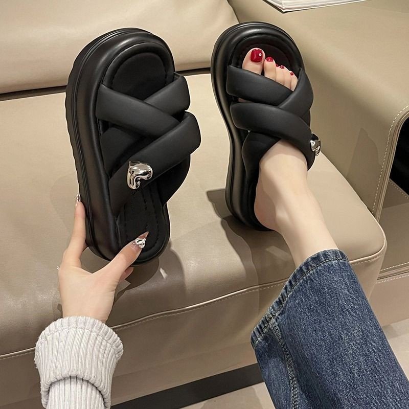 All sizes available ladies shoes and sandals wholesale designers slippers for ladies