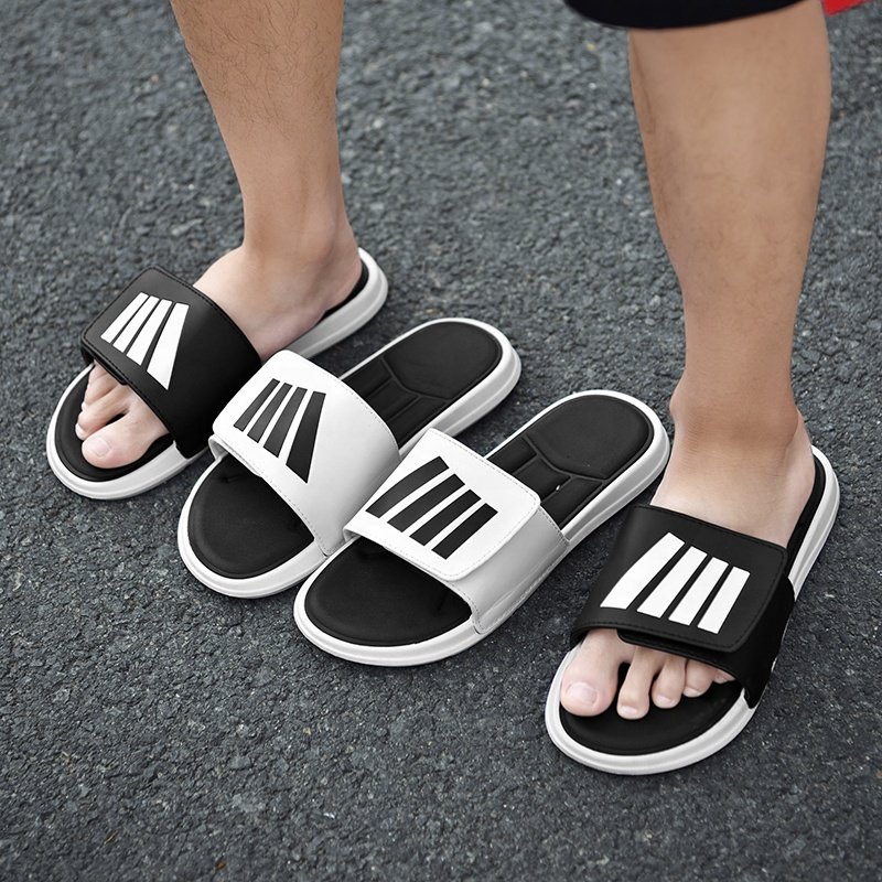 summer beach unisex adult home slides slippers male slides adult house slides slippers outdoor luxury sandals custom sport shoes