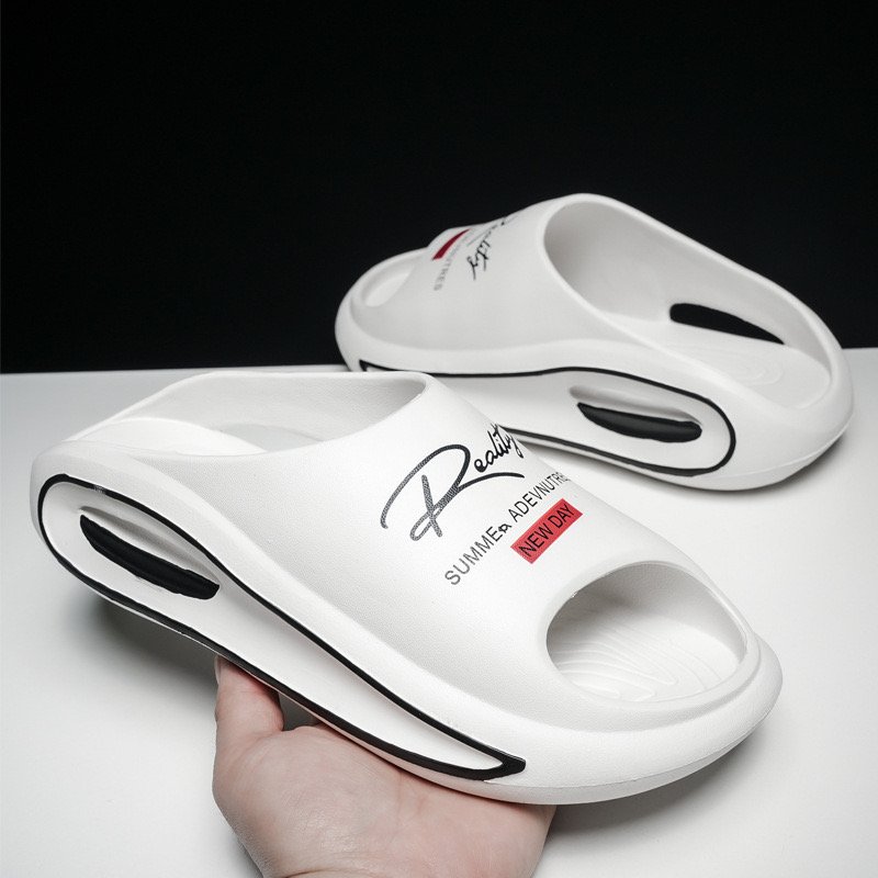 Designer Unisex Slide Slippers Open Toe Chappal Sandalia Sleeper Shoes for Women Outdoor with PVC & Rubber Insole