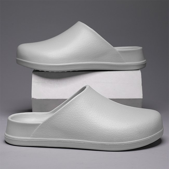 2024 Hedian Wholesale Customize house slides slippers men sporty shoes fashion flat slipper EVA male beach summer clogs