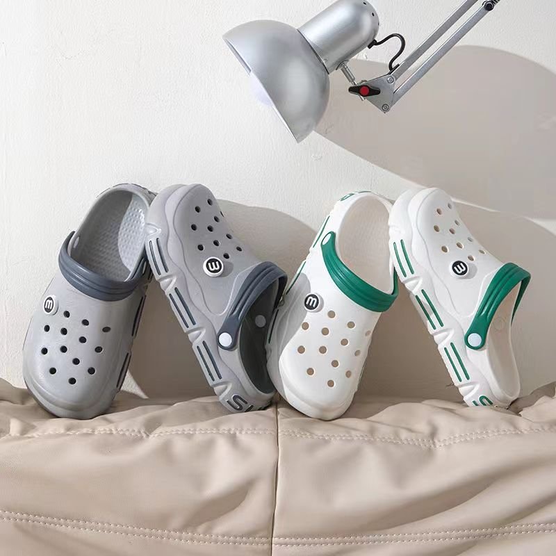 Hot Selling Printed Unisex Leisure Beach Garden Shoes High Platform Clogs Crocks Comfort Shoes For Men