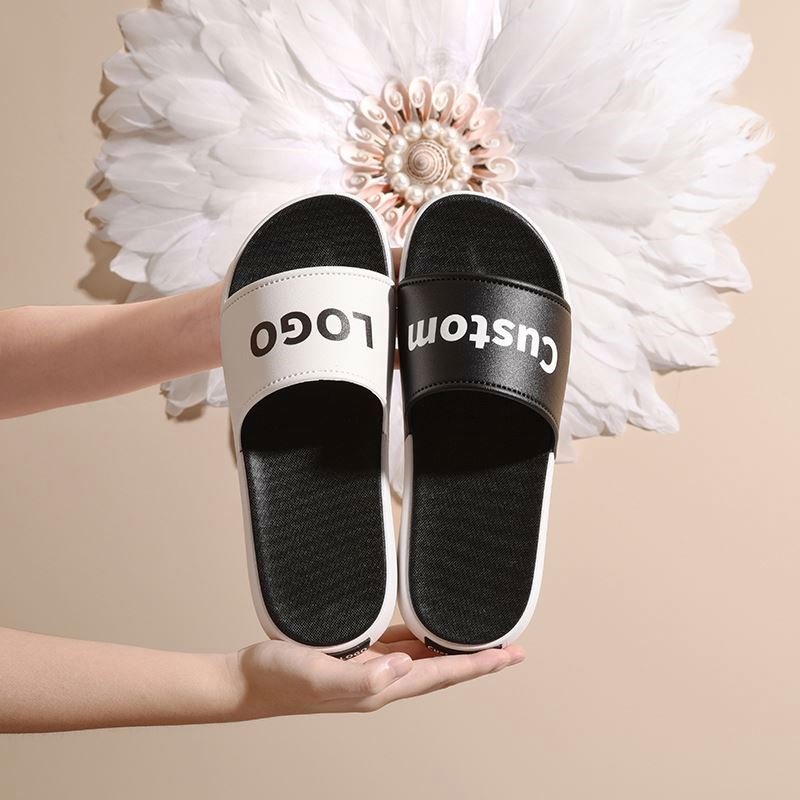 Multi-use Item Sports Slippers Casual Slide PVC Slippers With Digital Printing Logo