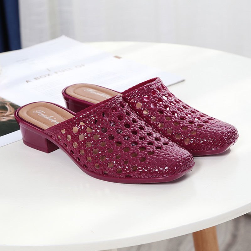 2021 Crystal Jelly Sandals Multi Color Cheap Flat Women Beach Casual Slides Slippers