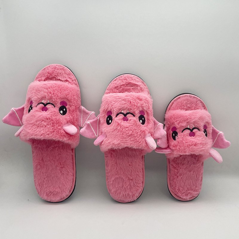 Funny Hide And Seek Ghost Slippers Cotton Slippers Stuffed Custom Slippers For Christmas Gift