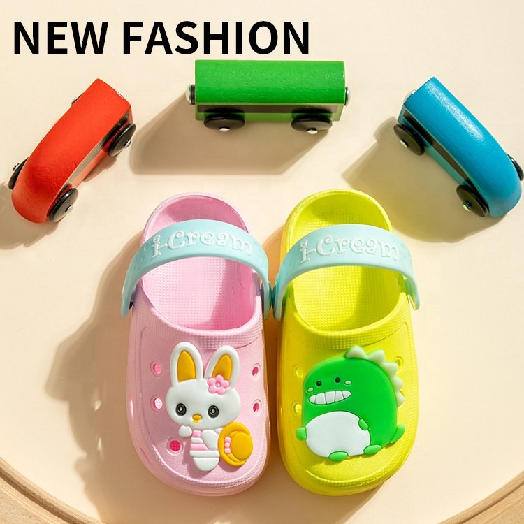 Trendy Anti-slip Cute Garden Shoes Cartoon Slides Sandals Clogs Children Beach Slipper