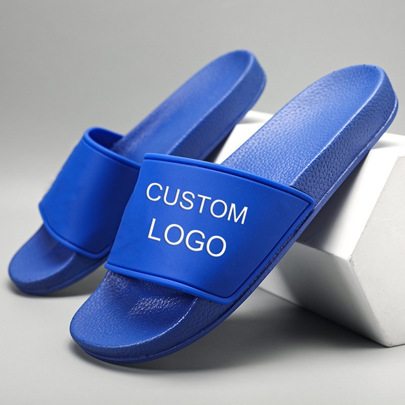 High Quality Custom Slippers With Logo Men 3d Printed Slippers PVC Footwear Slides Custom Logo Sandal Unisex Custom Slippers