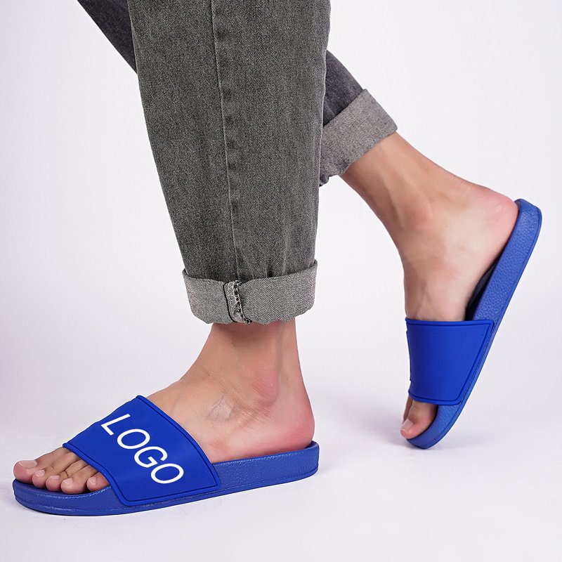 High Quality Custom Slippers With Logo Men 3d Printed Slippers PVC Footwear Slides Custom Logo Sandal Unisex Custom Slippers