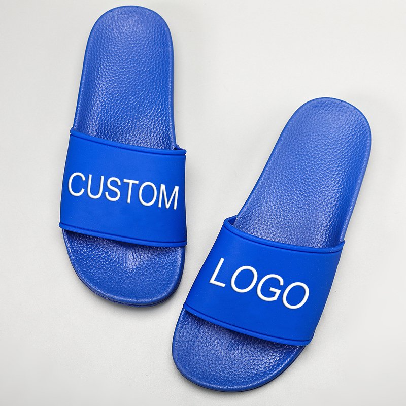 High Quality Custom Slippers With Logo Men 3d Printed Slippers PVC Footwear Slides Custom Logo Sandal Unisex Custom Slippers