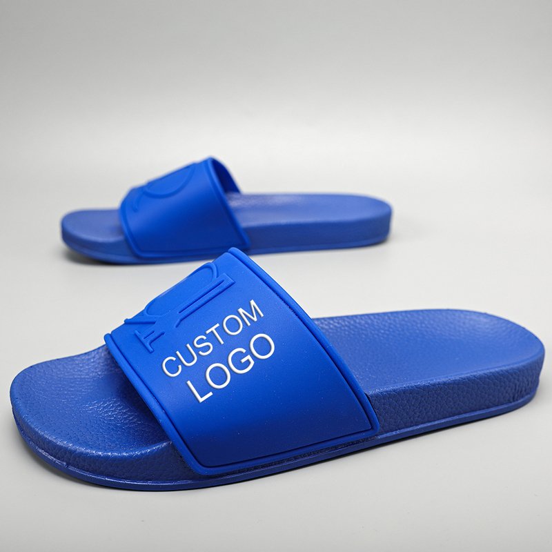 High Quality Custom Slippers With Logo Men 3d Printed Slippers PVC Footwear Slides Custom Logo Sandal Unisex Custom Slippers