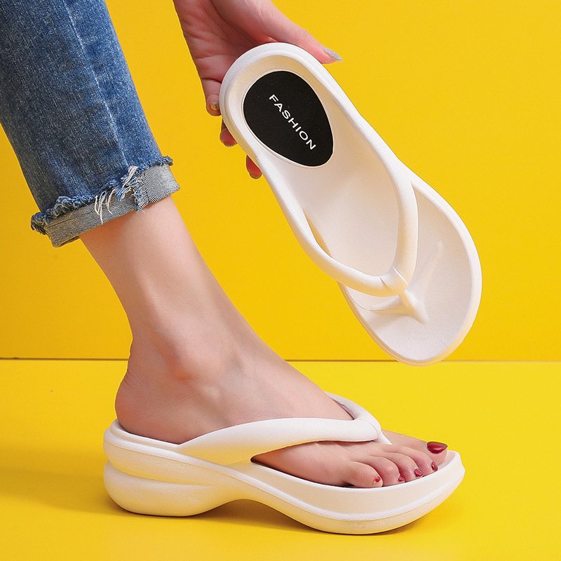 Wholesale New Soft Thick-Soled Flip-flops Female Slippers Non-Slip EVA Slide Slipper Flip Flop for Lady