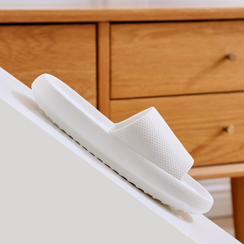 2024 Women Thick Platform Slippers Summer Beach Eva Soft Sole Slide Sandals Leisure Ladies Indoor Bathroom Anti-slip Men's Shoes