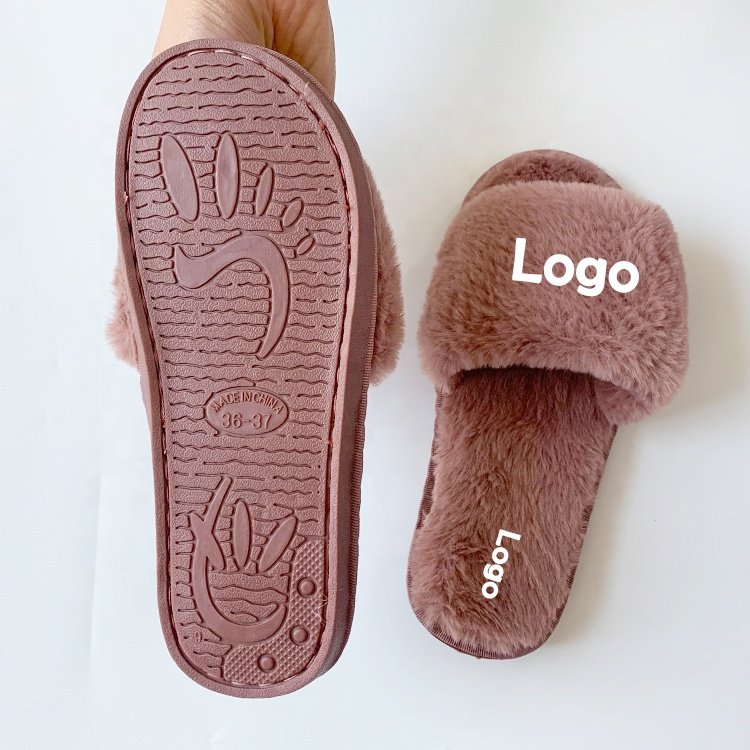 2024 Wholesale New Home Men's Slippers Winter Custom Men Slides Slippers Indoor Soft Non-slip Slides Slippers