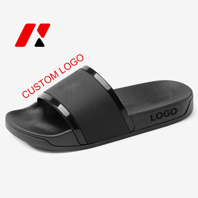 High Quality Logo Slide Woman Custom Logo Men Slides For Women Designers Summer Slippers Customized With Logo