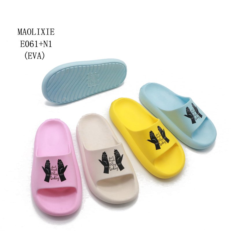 Custom Sleeper Ladies EVA Sandals Designers Slides Chappal Women Slide Slippers