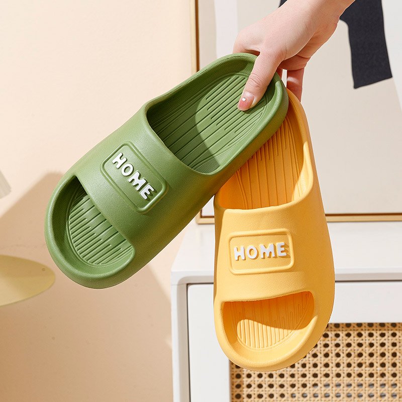2023 Yeezies Shoes Wholesale Soft Color Anti Slip Eva Flat Unisex Women Beach Yeezies Inspired Slides Slippers