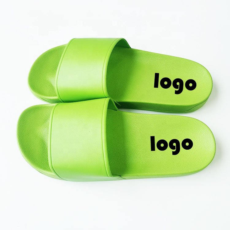 Big Size Customized Logo Made Women's Unisex Outdoor Sandals bathroom UK Custom Print Design Slide Slippers For girls