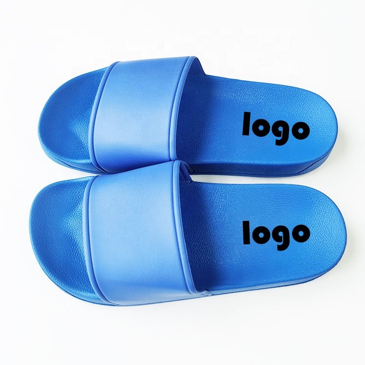 Big Size Customized Logo Made Women's Unisex Outdoor Sandals bathroom UK Custom Print Design Slide Slippers For girls