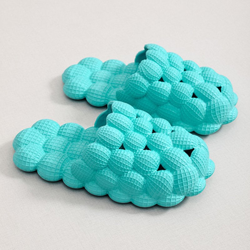 Unique Design Comfortable Women Household Massage slide Slippers Anti-slip Bubbles Balls Slippers