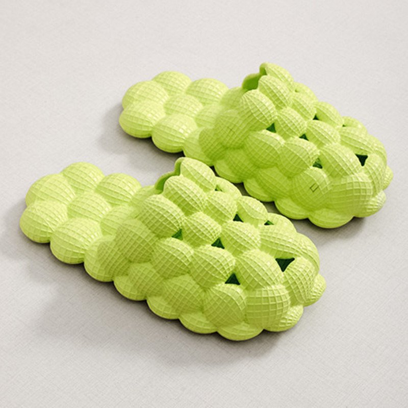 Unique Design Comfortable Women Household Massage slide Slippers Anti-slip Bubbles Balls Slippers