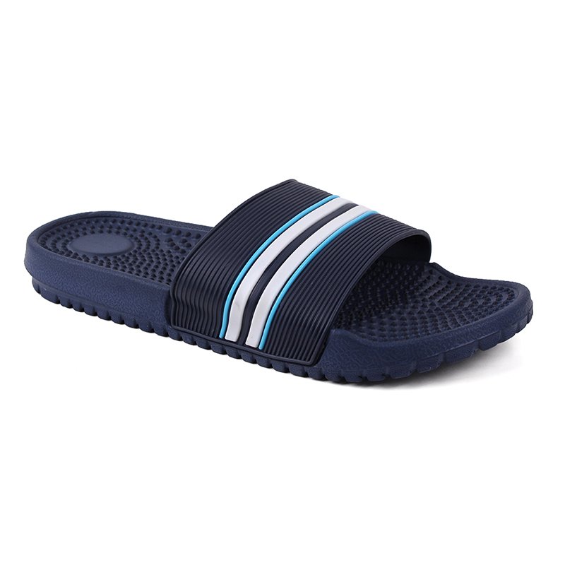 Olicom Slides Men Slippers Non-Slip Quick Drying Lightweight Shower Shoes Massage Flat Sandals Custom Slides Slippers For Men